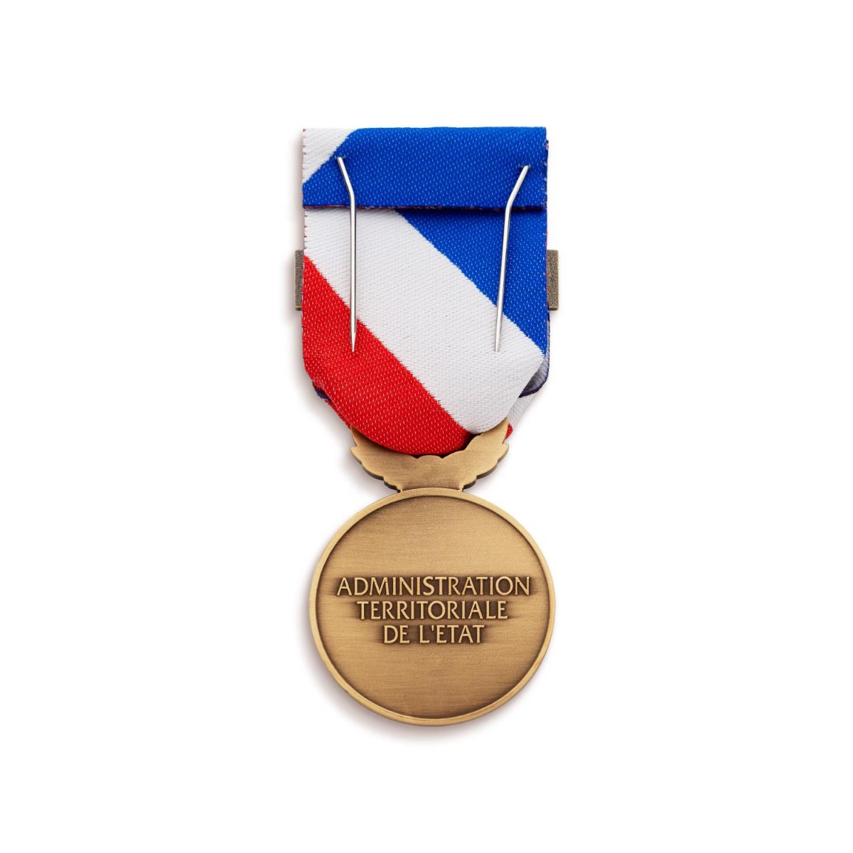 Médaille de l'Administration Territoriale - échelon bronze - bronze patiné revers