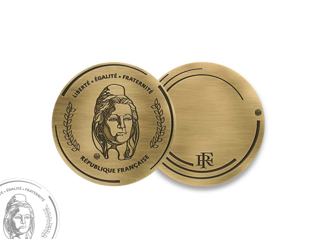 médaille Marianne par C215